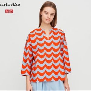 Marimekko x UNIQLO SS20 collection blouse S